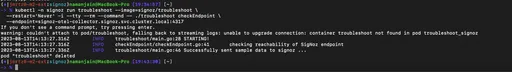 Image 2 for we have enabled signoz in our env and we want to export logs, metrics and traces of out kubernetes deployment application to signoz
*context:* we have used signoz side car approach and also tested the troubleshotting guide

the setup of signoz is done correctly
as per below ss by using troubleshooting guide the log is showing that it has sent data successfully  to signoz, but in the signoz dashboard we are not able to see any of the services. attached 3rd SS for the same

need urgent help for this as we require to enable signoz in multiple prod account by next week.
cc: <@4Kfba0>