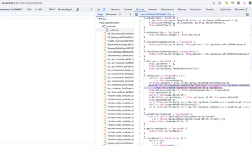 Image 2 for Hi guys, I got an empty service page with the error like this, anyone can help?