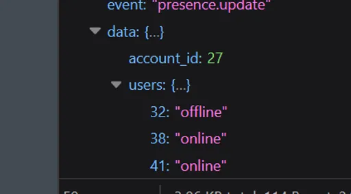 Image 1 for Here's the Response of the API
```json
{
  "payload": [
    {
      "id": 38,
    },
    {
      "id": 32,
    }
  ]
}
```