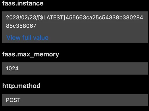 Image 2 for How do I fill in the method for my traces? I thought it was just the http.method tag but that seems to be set already